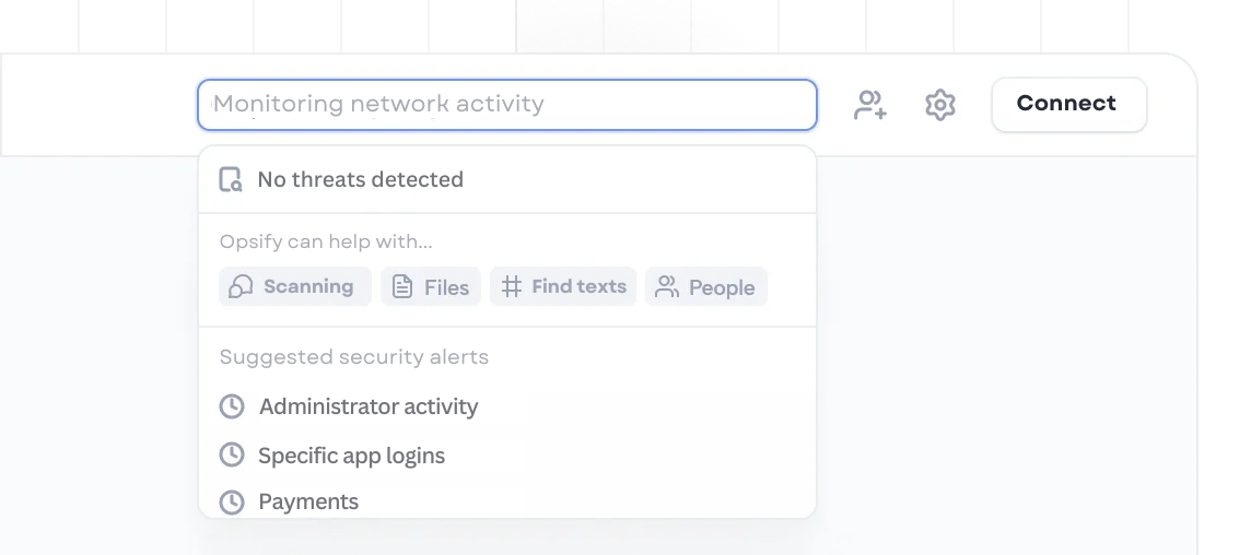 Monitor cybersecurity