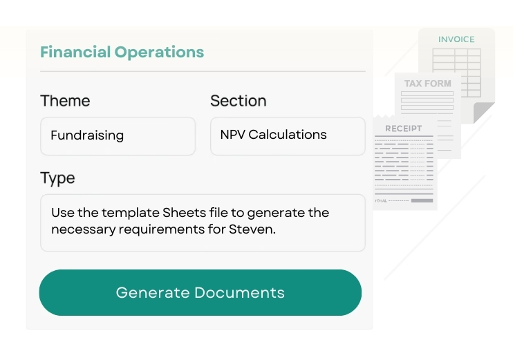 Empower finance ops